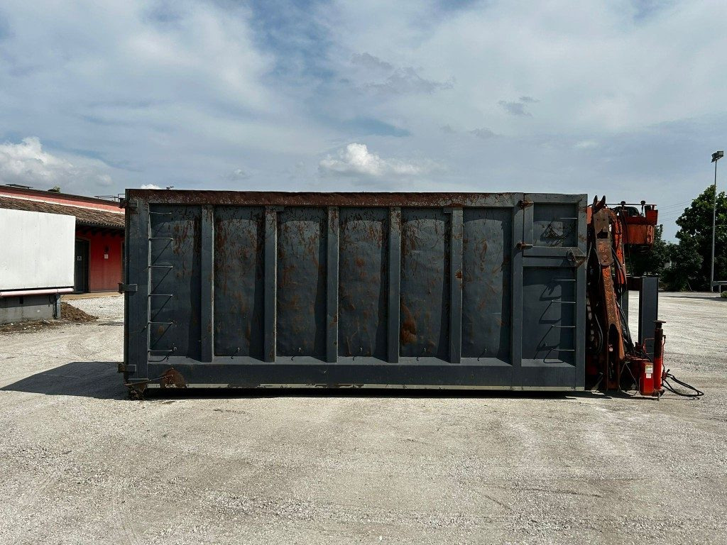 حاوية هوك لفت CONTAINER SCARRABILE USATO A CIELO APERTO CON GRU: صور 8