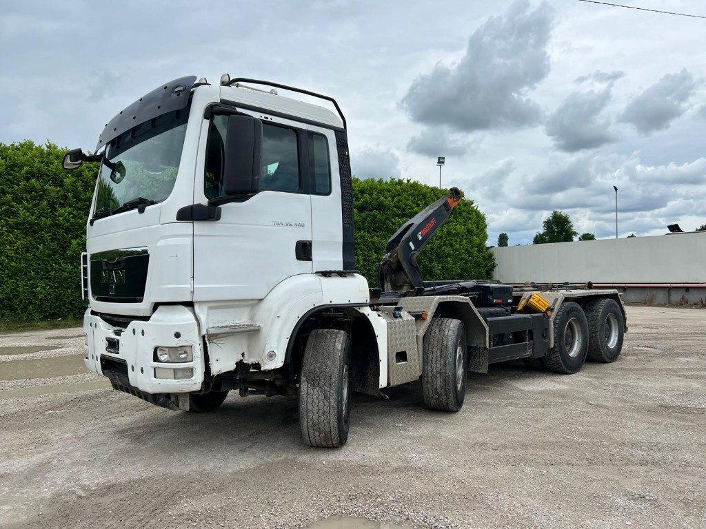 MAN TGS 35.480 USATO SCARRABILE - شاحنة ذات الخطاف: صور 1 MAN TGS 35.480 USATO SCARRABILE - شاحنة ذات الخطاف: صور 1