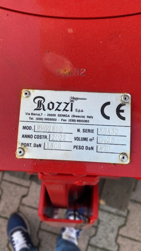 POLIPO MARCA ROZZI A 6 PALE PIU ROTORE ROZZI - مخلبي: صور 2 POLIPO MARCA ROZZI A 6 PALE PIU ROTORE ROZZI - مخلبي: صور 2