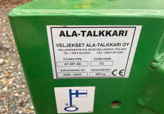 منفاخ الثلوج Ala-TalkkariAT-251 2g: صور 6