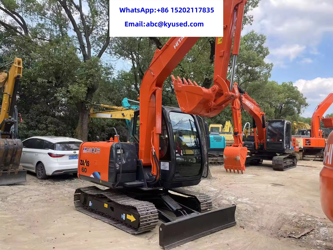 HITACHI ZX60 - حفارة: صور 2 HITACHI ZX60 - حفارة: صور 2