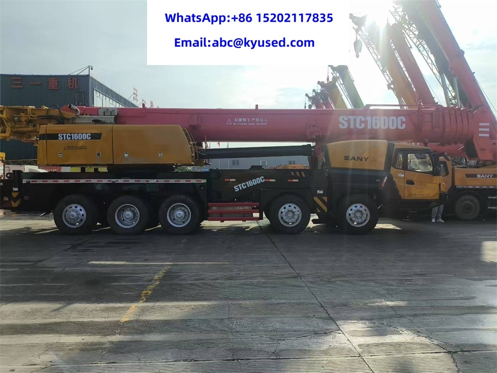 SANY STC1000 STC1300 STC1600 100T 130T 160TON TRUCK MOBILE CRANE - موبايل كرين: صور 4 SANY STC1000 STC1300 STC1600 100T 130T 160TON TRUCK MOBILE CRANE - موبايل كرين: صور 4