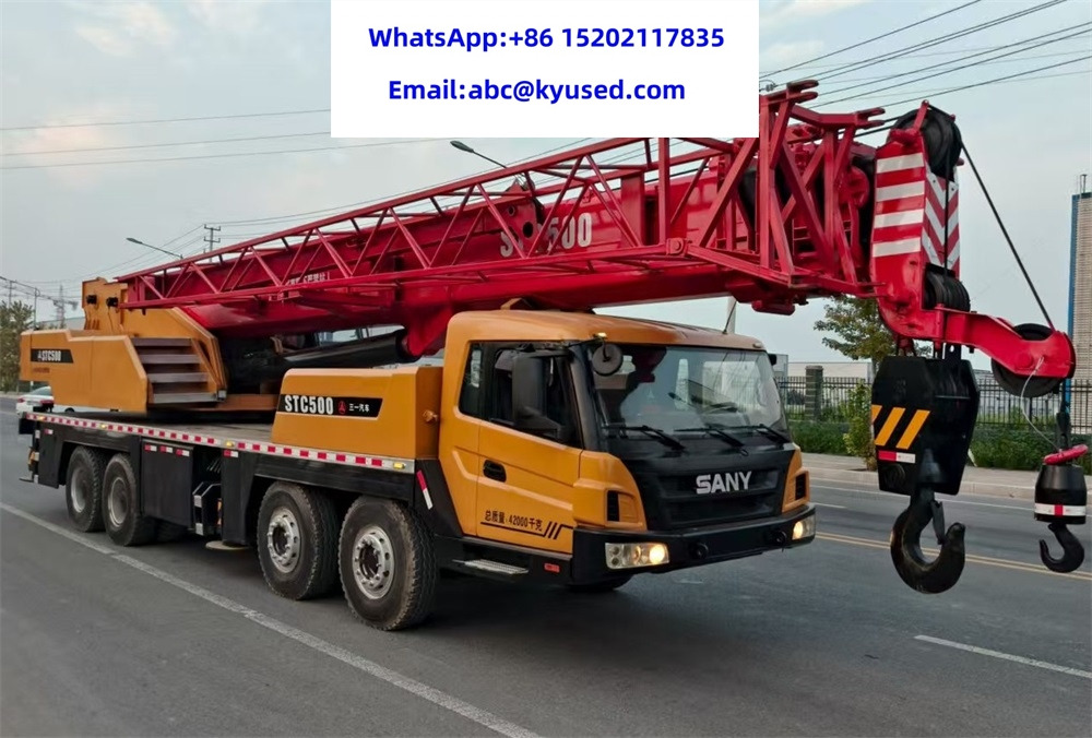 SANY STC500 STC750 STC1000 stc800 stc250 50ton 75ton 100ton 80ton truck mobile crane - موبايل كرين: صور 3 SANY STC500 STC750 STC1000 stc800 stc250 50ton 75ton 100ton 80ton truck mobile crane - موبايل كرين: صور 3