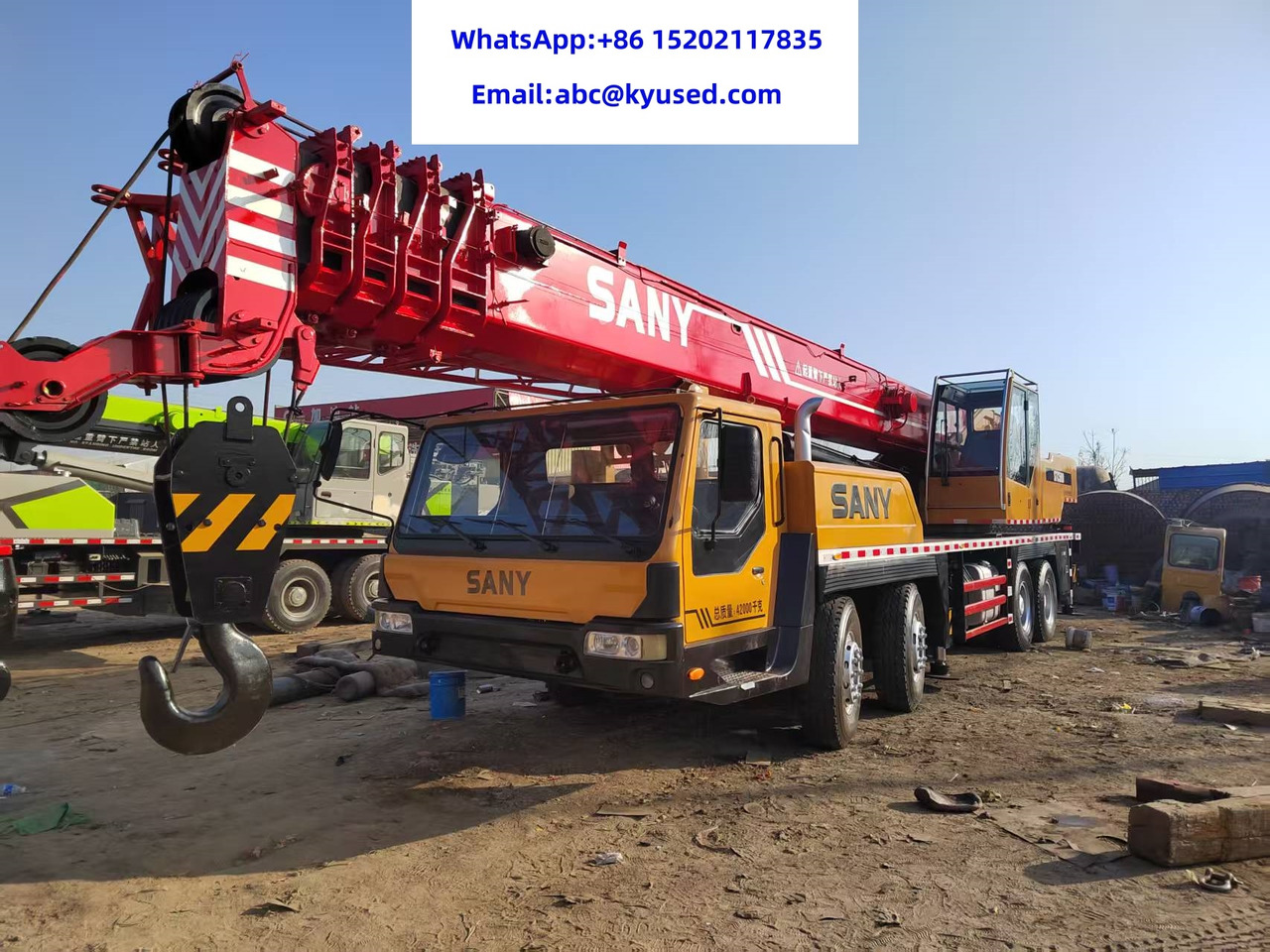 SANY STC500 STC750 STC800 STC250 25T 50T 75T 80TON CRANE - موبايل كرين: صور 2 SANY STC500 STC750 STC800 STC250 25T 50T 75T 80TON CRANE - موبايل كرين: صور 2