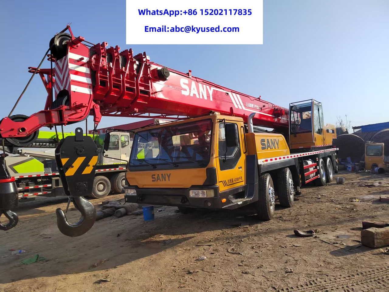 SANY STC500 STC750 STC800 STC250 25T 50T 75T 80TON CRANE - موبايل كرين: صور 1 SANY STC500 STC750 STC800 STC250 25T 50T 75T 80TON CRANE - موبايل كرين: صور 1