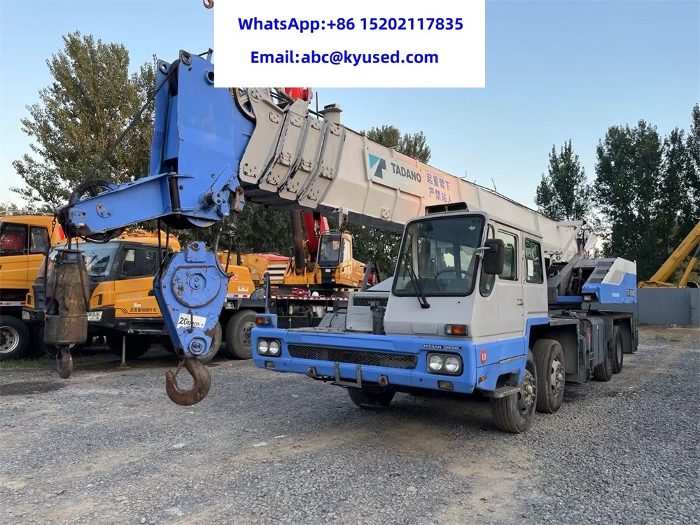 TADANO TG500E TG700E TG1000 TG250E TL250E TL300E 25TON 35TON 50TON 70TON 100TON - موبايل كرين: صور 1 TADANO TG500E TG700E TG1000 TG250E TL250E TL300E 25TON 35TON 50TON 70TON 100TON - موبايل كرين: صور 1