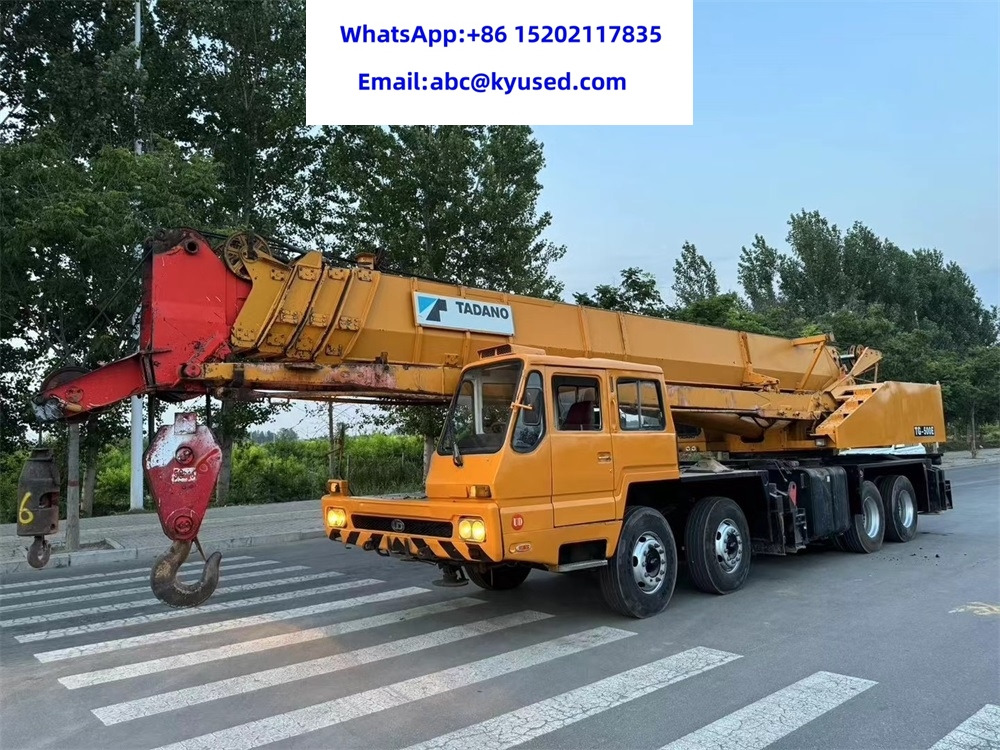 TADANO TG500E TG700E TG1000 TL250E TL300E 25TON 30TON 50TON 70T 100TON - موبايل كرين: صور 1 TADANO TG500E TG700E TG1000 TL250E TL300E 25TON 30TON 50TON 70T 100TON - موبايل كرين: صور 1