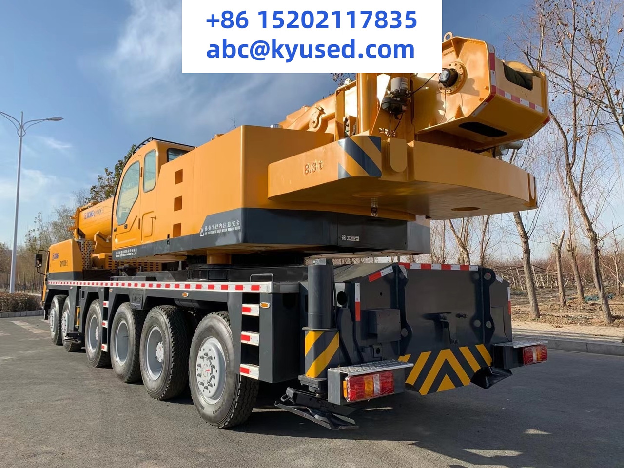 XCMG QY100K 100T - موبايل كرين: صور 5 XCMG QY100K 100T - موبايل كرين: صور 5
