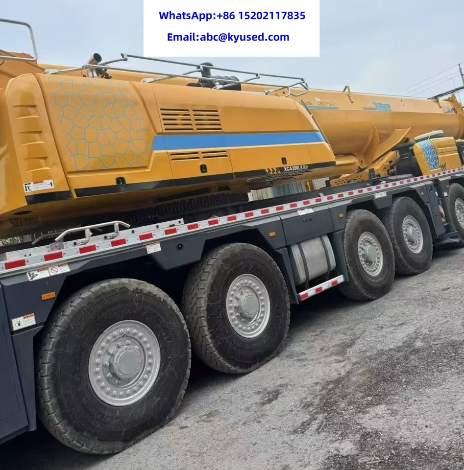 XCMG XCA200 XCA220 XCA300 XCA350 200TON 220T 300T 350T All terrain crane - رافعة لجميع التضاريس: صور 4 XCMG XCA200 XCA220 XCA300 XCA350 200TON 220T 300T 350T All terrain crane - رافعة لجميع التضاريس: صور 4