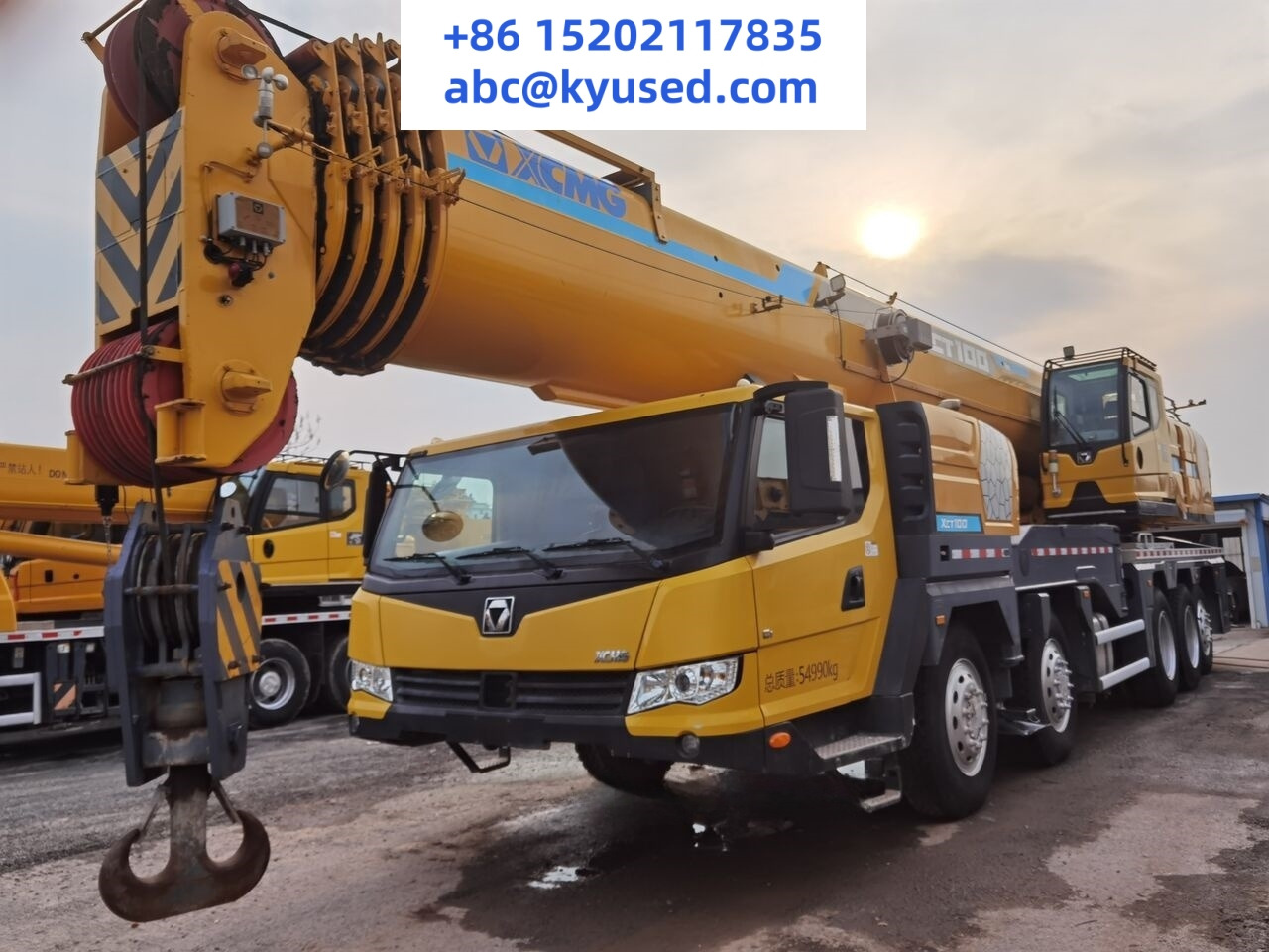 XCMG XCT100 100T crane - موبايل كرين: صور 1 XCMG XCT100 100T crane - موبايل كرين: صور 1