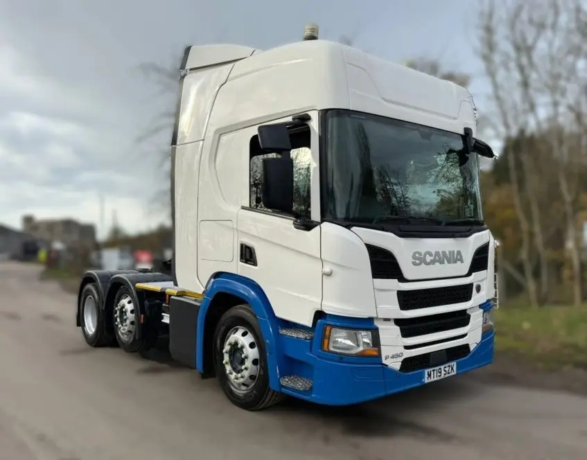 Scania P 450 - شاحنة جرار: صور 2 Scania P 450 - شاحنة جرار: صور 2