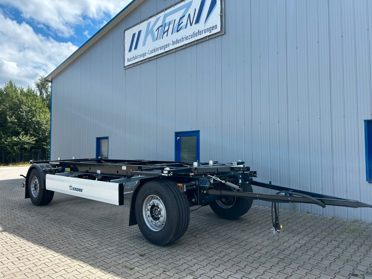 Krone AZW 18 eL3B9 22,5" BDF Box Carrier Neufahrzeug - شاحنات الحاويات/ جسم علوي قابل للتغيير مقطورة: صور 2 Krone AZW 18 eL3B9 22,5" BDF Box Carrier Neufahrzeug - شاحنات الحاويات/ جسم علوي قابل للتغيير مقطورة: صور 2