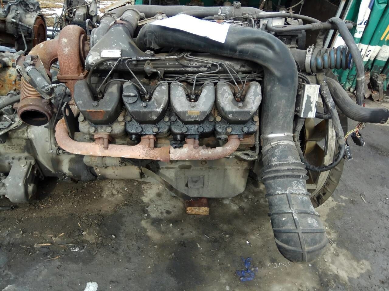 Scania DSC1415 L02 460 E2 Scania 144 V8 460 E2 - المحرك - شاحنة: صور 4 Scania DSC1415 L02 460 E2 Scania 144 V8 460 E2 - المحرك - شاحنة: صور 4