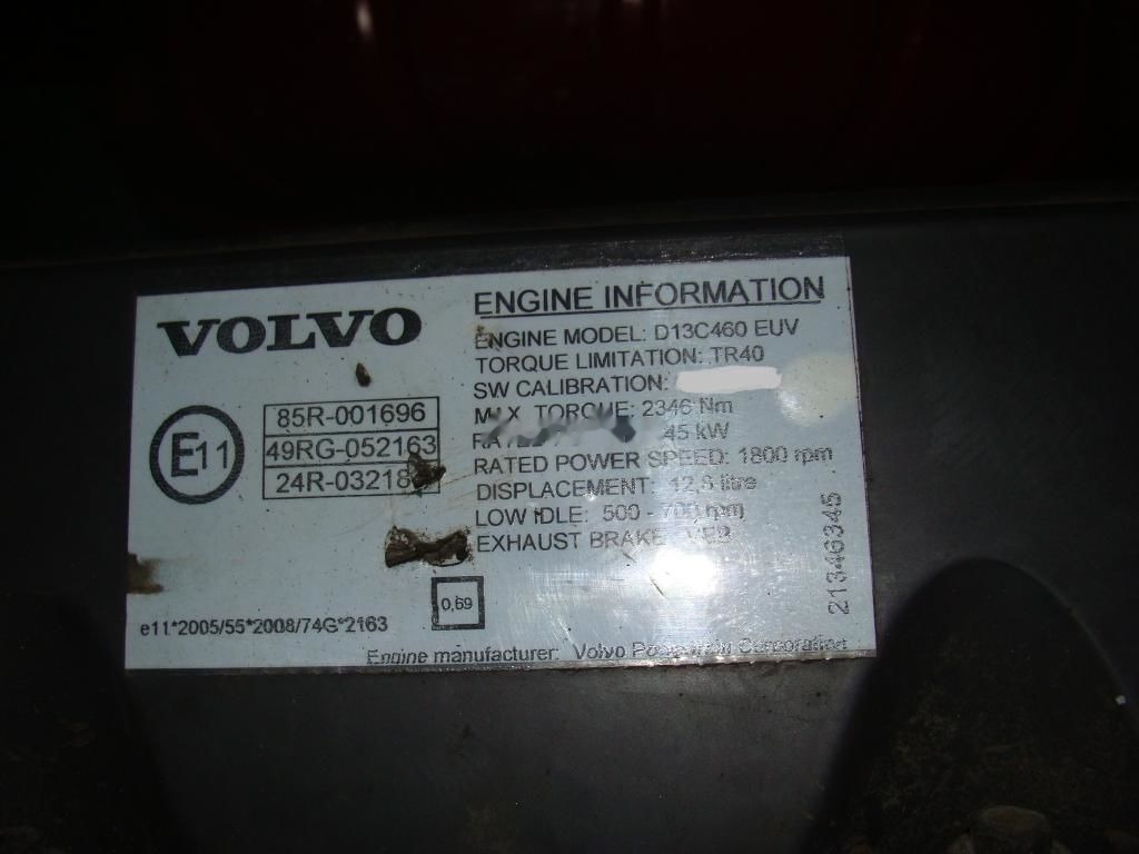 Volvo D13C EUV 460 Volvo FH13 - المحرك - شاحنة: صور 5 Volvo D13C EUV 460 Volvo FH13 - المحرك - شاحنة: صور 5
