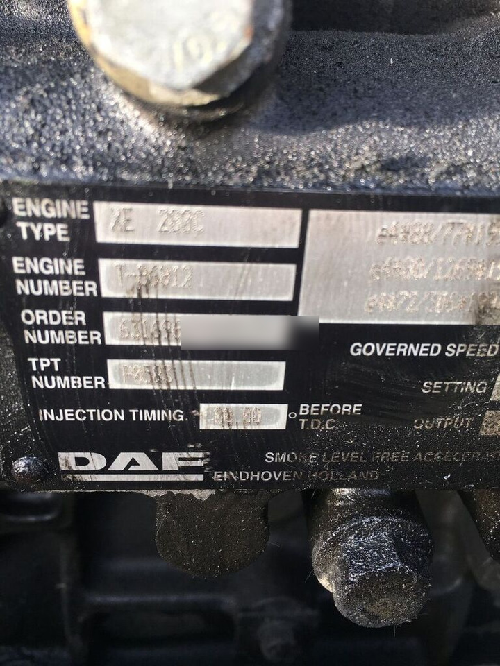 DAF xe280c DAF xf95 truck - المحرك - شاحنة: صور 1 DAF xe280c DAF xf95 truck - المحرك - شاحنة: صور 1