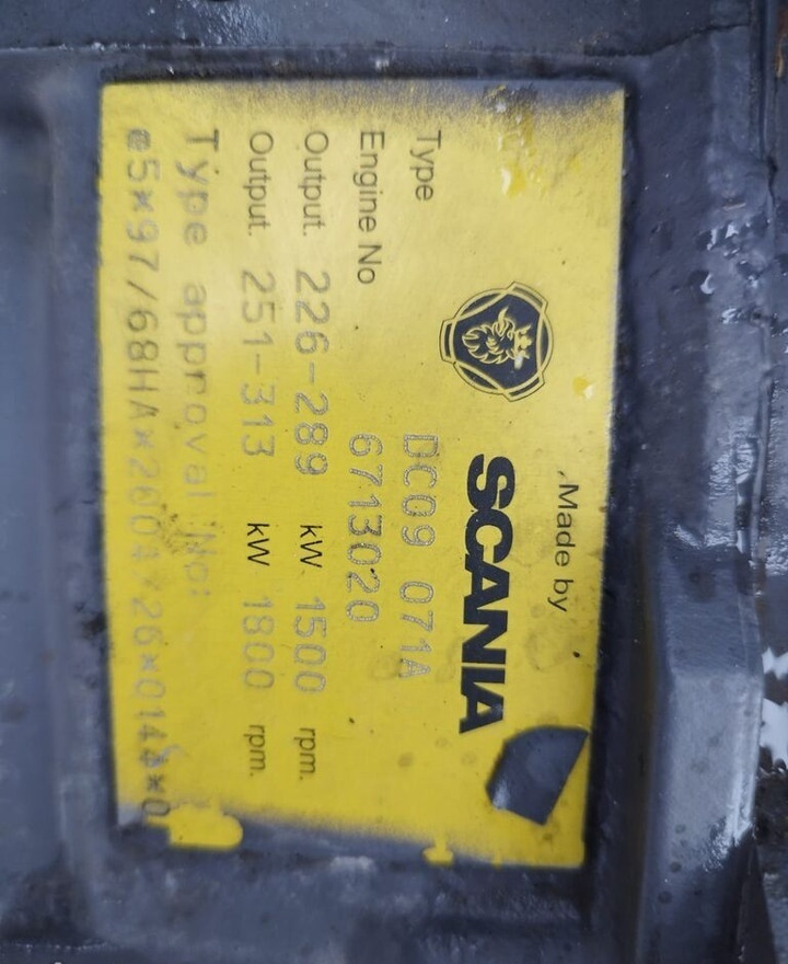 Scania DC09 0714 - المحرك - شاحنة: صور 4 Scania DC09 0714 - المحرك - شاحنة: صور 4