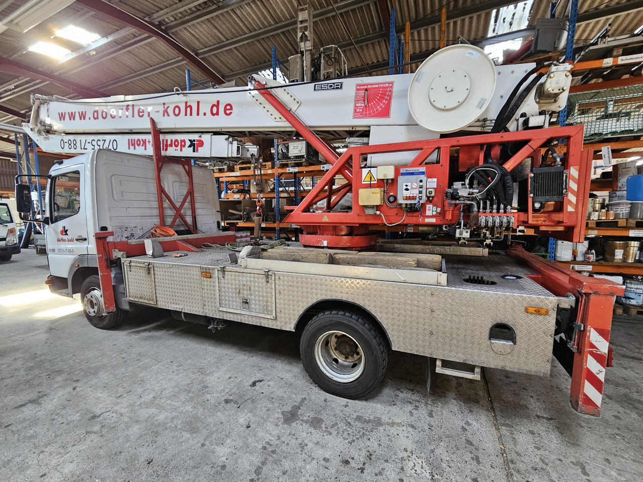 MERCEDES-BENZ Klaas K28-34 Autokran - شاحنة كرين: صور 1 MERCEDES-BENZ Klaas K28-34 Autokran - شاحنة كرين: صور 1