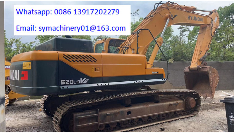 Hyundai R520 - حفارات زحافة: صور 1 Hyundai R520 - حفارات زحافة: صور 1