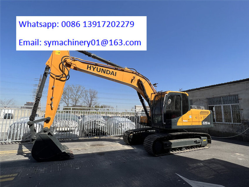 Hyundai Robex 220-9S - حفارات زحافة: صور 1 Hyundai Robex 220-9S - حفارات زحافة: صور 1