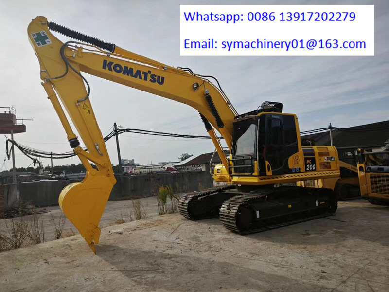 Komatsu PC200-8N1 - حفارات زحافة: صور 4 Komatsu PC200-8N1 - حفارات زحافة: صور 4