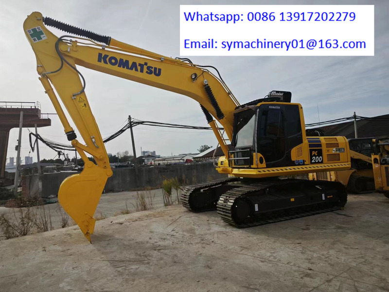 Komatsu PC200-8N1 - حفارات زحافة: صور 1 Komatsu PC200-8N1 - حفارات زحافة: صور 1