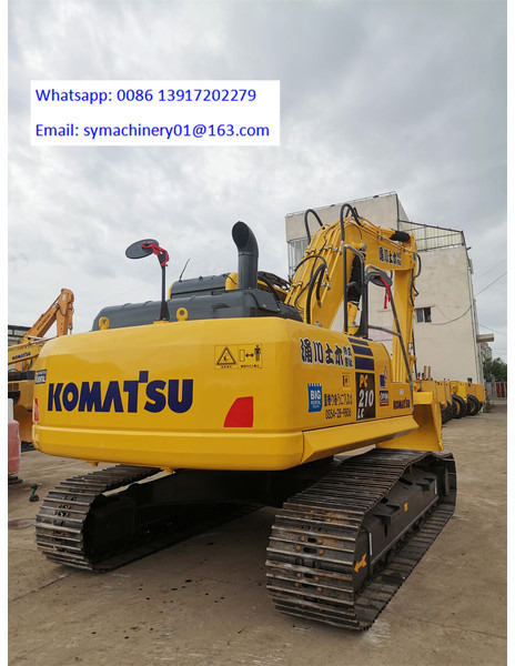 Komatsu PC210LC-8 - حفارات زحافة: صور 3 Komatsu PC210LC-8 - حفارات زحافة: صور 3