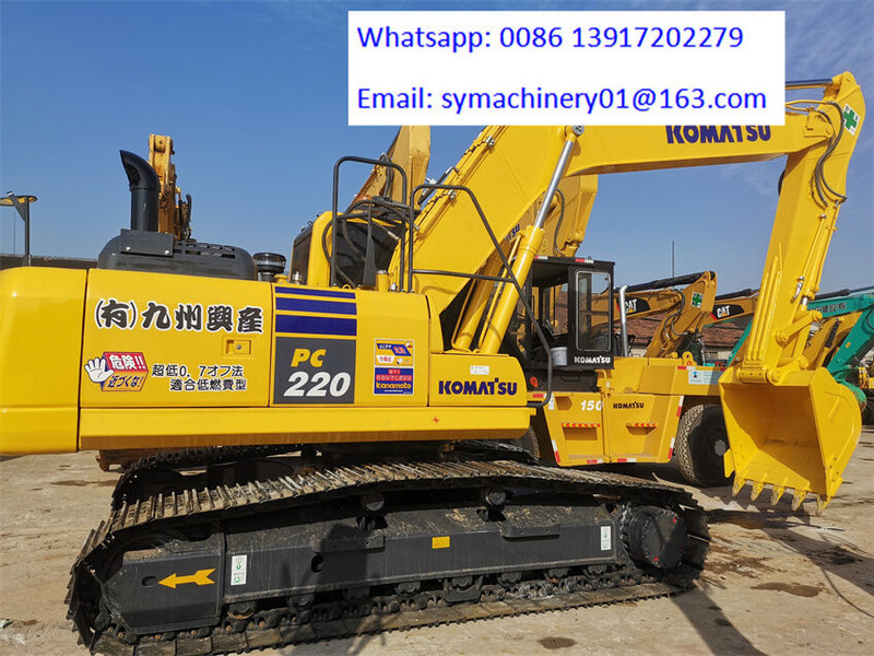 Komatsu PC220-8N1 - حفارات زحافة: صور 1 Komatsu PC220-8N1 - حفارات زحافة: صور 1