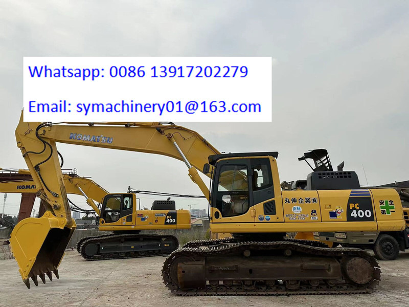 حفارات زحافة Komatsu PC400-8: صور 11