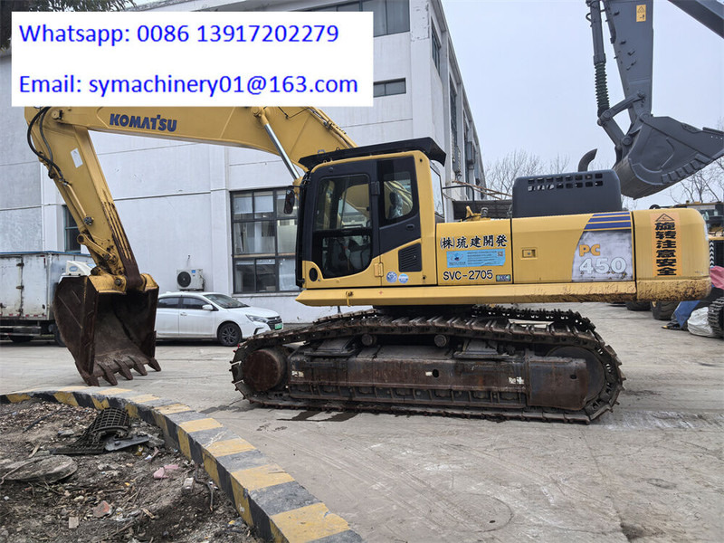 حفارات زحافة Komatsu PC450-8: صور 16
