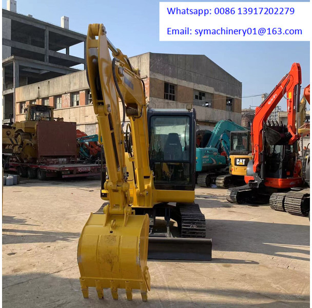 Komatsu PC56-7 - حفارة مصغرة: صور 5 Komatsu PC56-7 - حفارة مصغرة: صور 5