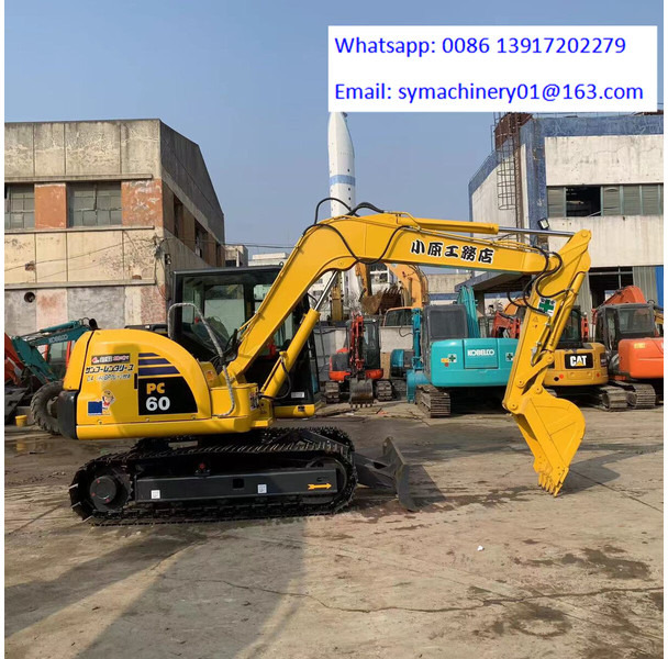 Komatsu PC60-8 - حفارة مصغرة: صور 4 Komatsu PC60-8 - حفارة مصغرة: صور 4