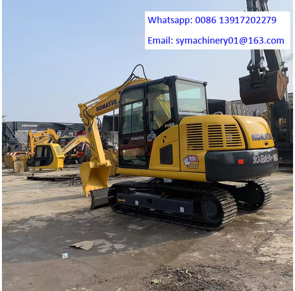 Komatsu PC60-8 - حفارة مصغرة: صور 3 Komatsu PC60-8 - حفارة مصغرة: صور 3