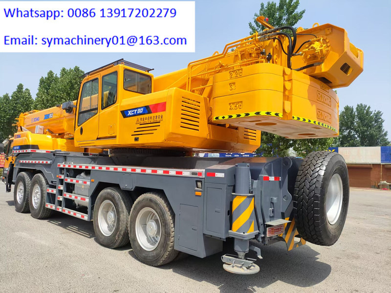 XCMG XCT80 XCMG 80 tons - رافعة لجميع التضاريس: صور 4 XCMG XCT80 XCMG 80 tons - رافعة لجميع التضاريس: صور 4
