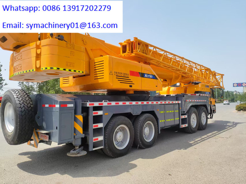 XCMG XCT80 XCMG 80 tons - رافعة لجميع التضاريس: صور 3 XCMG XCT80 XCMG 80 tons - رافعة لجميع التضاريس: صور 3