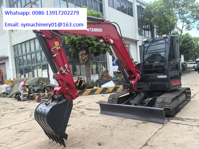 Yanmar VIO85 - حفارة مصغرة: صور 3 Yanmar VIO85 - حفارة مصغرة: صور 3
