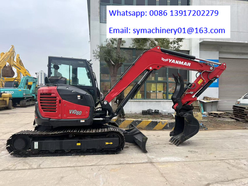 Yanmar Vio 80 - حفارات زحافة: صور 2 Yanmar Vio 80 - حفارات زحافة: صور 2