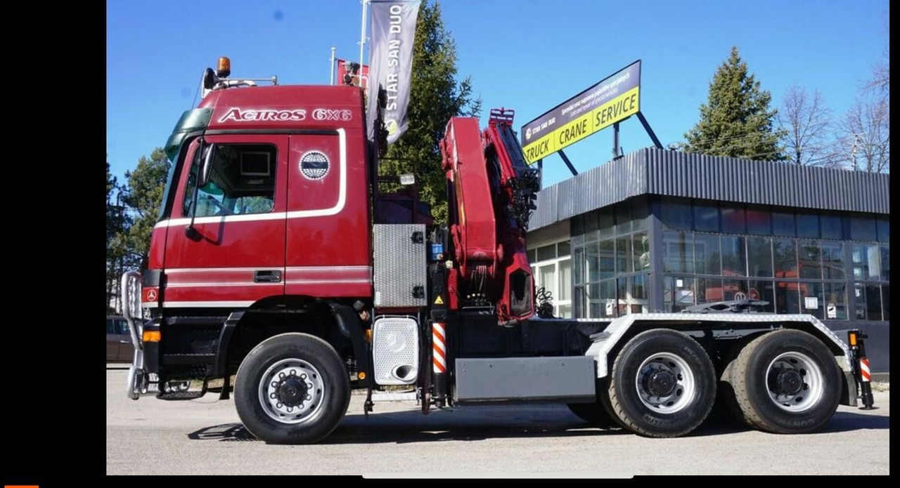Mercedes-Benz ACTROS 3348 Kran HMF3720K4 Fly-Jip Fun k Klima - شاحنة كرين: صور 3 Mercedes-Benz ACTROS 3348 Kran HMF3720K4 Fly-Jip Fun k Klima - شاحنة كرين: صور 3