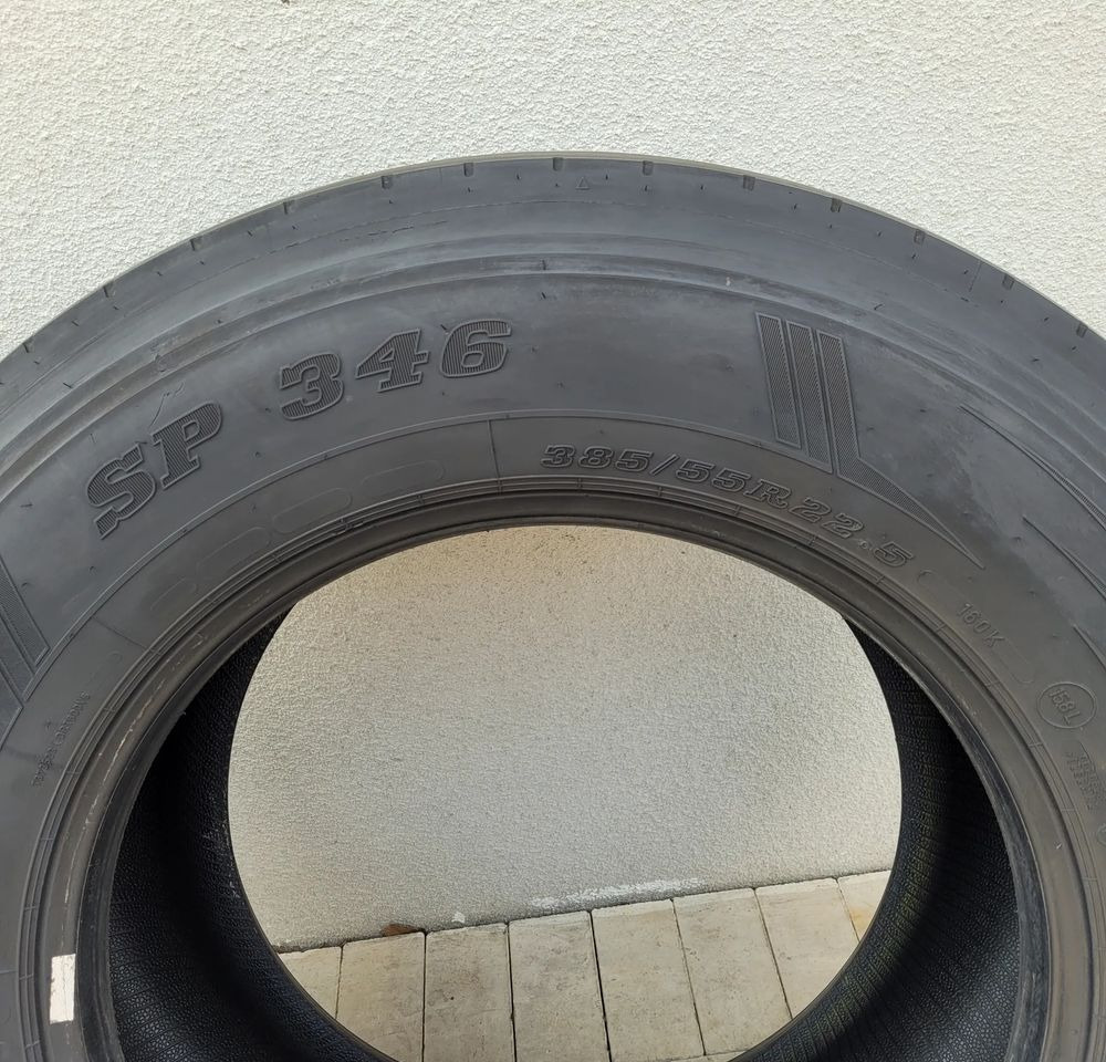 2X 385/55 R22.5 DULOP SP 346 CENA ZA SZT - الإطارات - شاحنة: صور 3 2X 385/55 R22.5 DULOP SP 346 CENA ZA SZT - الإطارات - شاحنة: صور 3