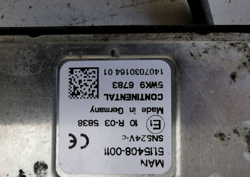 CZUJNIK NOX MAN TGX E6. 51.15408-0011 - مِکشاف: صور 2 CZUJNIK NOX MAN TGX E6. 51.15408-0011 - مِکشاف: صور 2