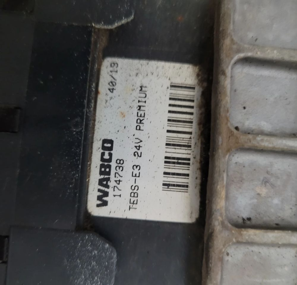 MODULATOR WABCO TEBS-E3 174738 CHWALIM116 - أجزاء الفرامل - شاحنة: صور 3 MODULATOR WABCO TEBS-E3 174738 CHWALIM116 - أجزاء الفرامل - شاحنة: صور 3