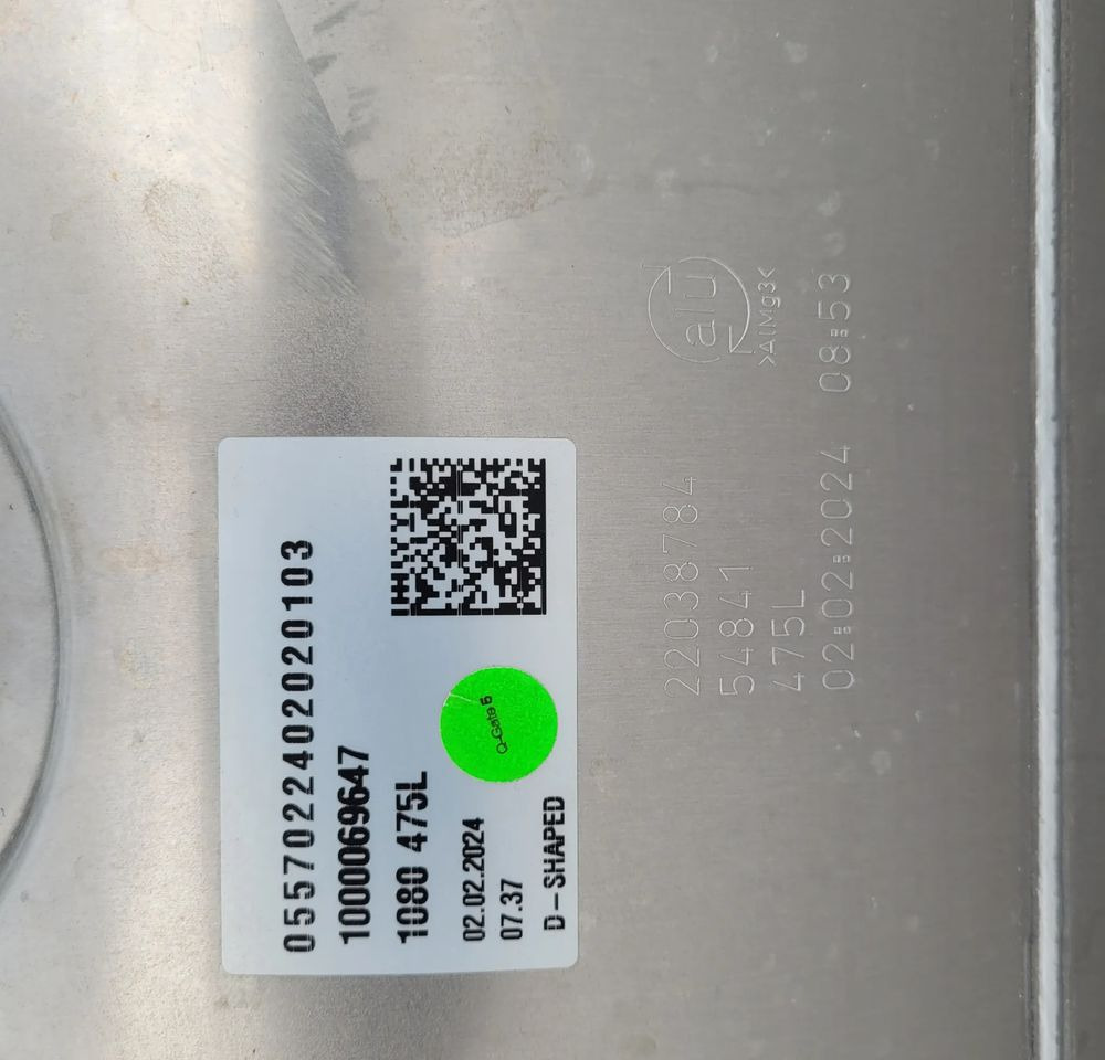 ZBIORNIK PALIWA VOLVO FH4 FH5 GAMA 150X55X68 CM 475L 22038784 CHWALIM116 - خزان وقود - شاحنة: صور 4 ZBIORNIK PALIWA VOLVO FH4 FH5 GAMA 150X55X68 CM 475L 22038784 CHWALIM116 - خزان وقود - شاحنة: صور 4