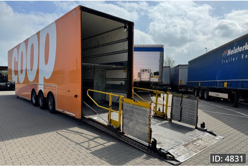 BURGERS Double-Deck / Steering axle / Tail lift / Racing / 5 pieces - بصندوق مغلق نصف مقطورة: صور 3 BURGERS Double-Deck / Steering axle / Tail lift / Racing / 5 pieces - بصندوق مغلق نصف مقطورة: صور 3