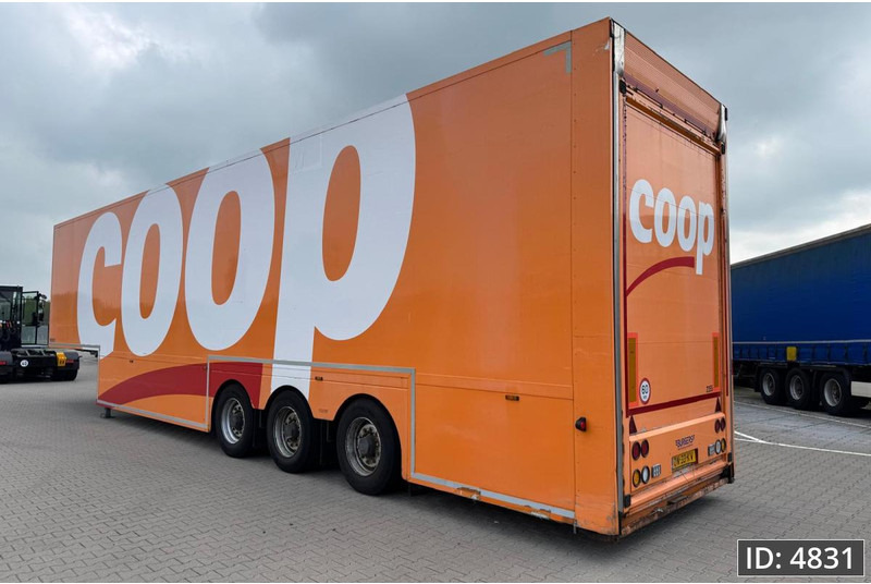 BURGERS Double-Deck / Steering axle / Tail lift / Racing / 5 pieces - بصندوق مغلق نصف مقطورة: صور 2 BURGERS Double-Deck / Steering axle / Tail lift / Racing / 5 pieces - بصندوق مغلق نصف مقطورة: صور 2