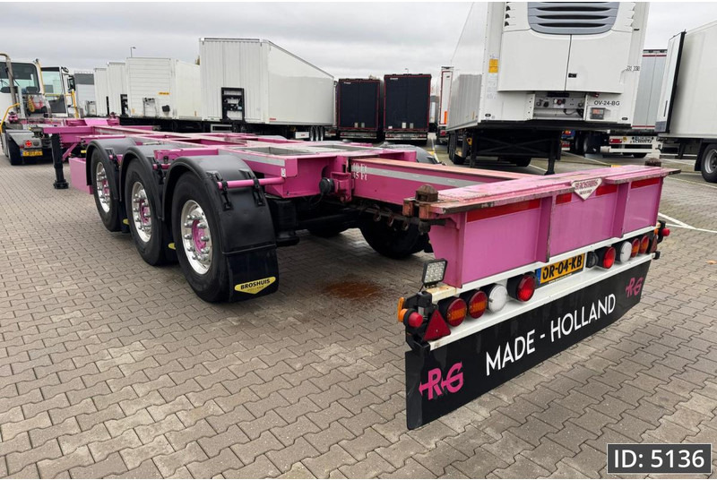 Broshuis 3UCC-39/45 Multi / 2x Extandable / 2x Lift Axle - شاحنات الحاويات/ جسم علوي قابل للتغيير نصف مقطورة: صور 3 Broshuis 3UCC-39/45 Multi / 2x Extandable / 2x Lift Axle - شاحنات الحاويات/ جسم علوي قابل للتغيير نصف مقطورة: صور 3