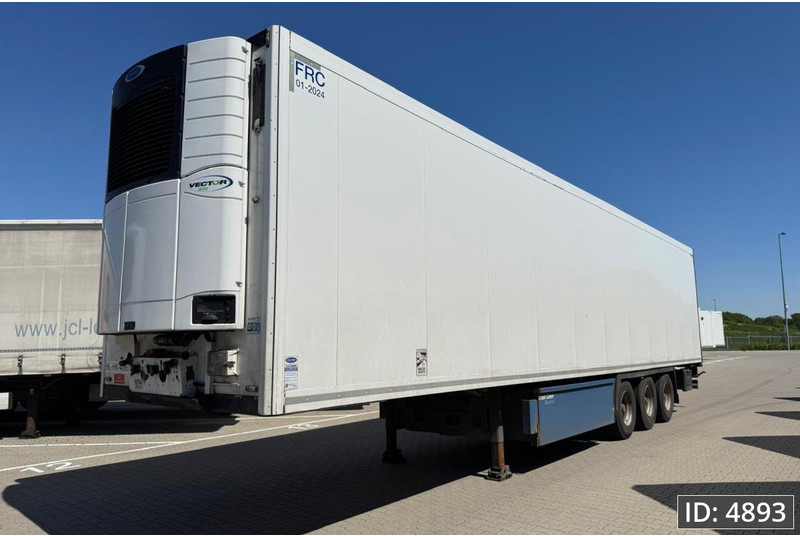 Krone SD / Carrier Vector 1550 / Palletbox / BPW Drum - مبردة نصف مقطورة: صور 1 Krone SD / Carrier Vector 1550 / Palletbox / BPW Drum - مبردة نصف مقطورة: صور 1