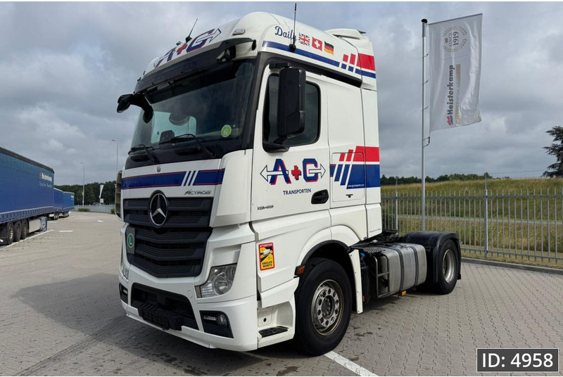 Mercedes-Benz Actros 1845 BigSpace, Euro 6, / BigSpace / 8 Pieces - شاحنة جرار: صور 1 Mercedes-Benz Actros 1845 BigSpace, Euro 6, / BigSpace / 8 Pieces - شاحنة جرار: صور 1