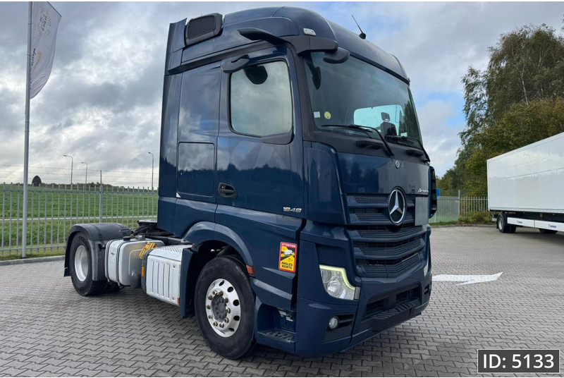 Mercedes-Benz Actros 1848 BigSpace, Euro 6, / Retarder / Standklima / Hydraulics / MP5, Intarder - شاحنة جرار: صور 4 Mercedes-Benz Actros 1848 BigSpace, Euro 6, / Retarder / Standklima / Hydraulics / MP5, Intarder - شاحنة جرار: صور 4