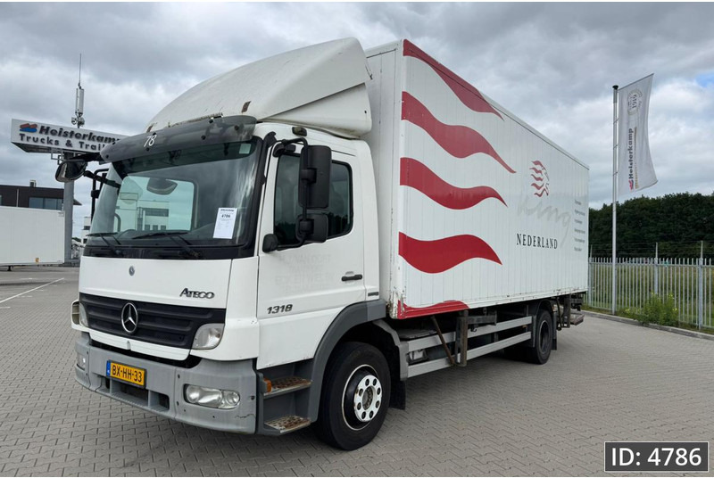 Mercedes-Benz Atego 1318 Day Cab, Euro 5, BDF / EPS automatic / DHOLLANDIA 2000KG - شاحنات الحاويات/ جسم علوي قابل للتغيير شاحنة: صور 1 Mercedes-Benz Atego 1318 Day Cab, Euro 5, BDF / EPS automatic / DHOLLANDIA 2000KG - شاحنات الحاويات/ جسم علوي قابل للتغيير شاحنة: صور 1