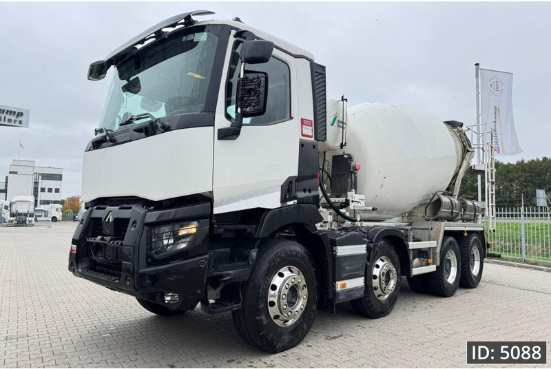 Renault C480 Day Cab, Euro 6, 8x4 / Full steel / 9m3 / TOP!! - شاحنة خلاطة خرسانة: صور 1 Renault C480 Day Cab, Euro 6, 8x4 / Full steel / 9m3 / TOP!! - شاحنة خلاطة خرسانة: صور 1