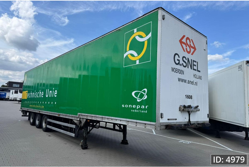 Talson F1227 / Confection - بصندوق مغلق نصف مقطورة: صور 4 Talson F1227 / Confection - بصندوق مغلق نصف مقطورة: صور 4